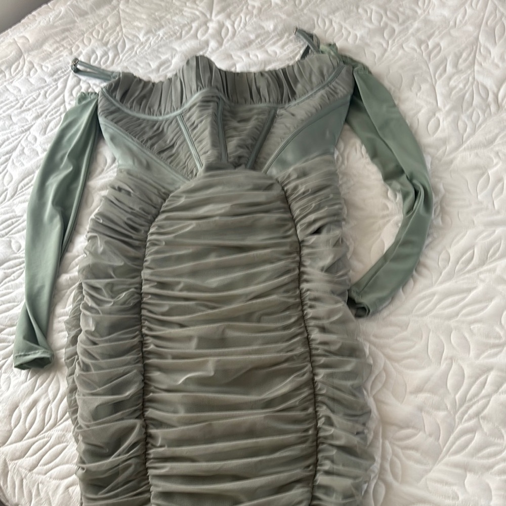 House of cb freyja green dress